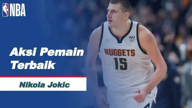 Berita video aksi-aksi keren Nikola Jokic saat Denver Nuggets kalahkan Golden State Warriors 131-124 di NBA hari ini, Selasa (8/3/22)