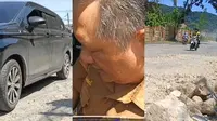 Viral, Camat di Bandar Lampung Larang Wartawan dan Selebgram Rekam Jalan Rusak