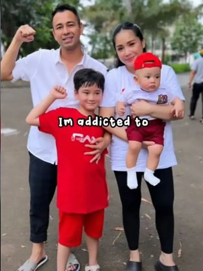 Nagita Slavina ikut lomba 17-an (TikTok/lookaatme.id)