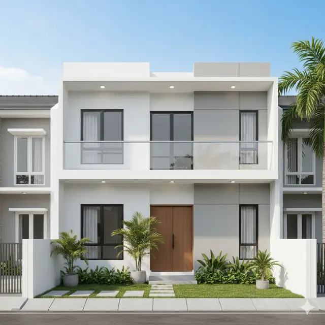Inspirasi Rumah 2 Lantai Type 36 Jadi Lebih Luas. Gemini