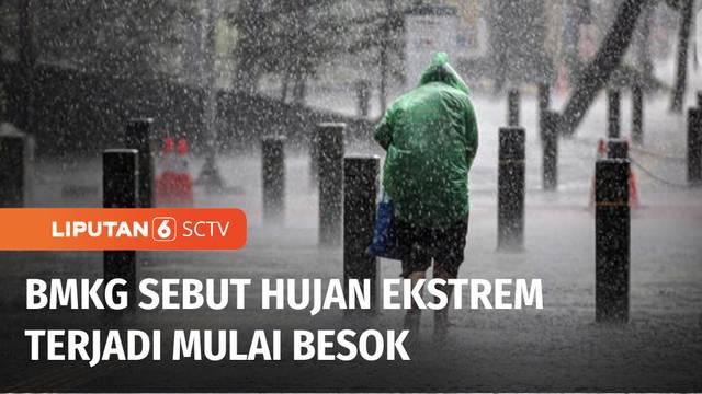 Sementara itu Badan Meteorologi, Klimatologi, dan Geofisika (BMKG) memprediksi akan terjadi cuaca ekstrem di wilayah Jabodetabek dan Banten mulai 29 Desember besok.