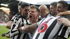 Eskpresi pemain Newcastle United, Matt Ritchie usai membobol gawang Manchester United pada lanjutan Premier League di St James' Park, Newcastle, (11/2/2018). Necastle menang 1-0 atas Manchester United. (Owen Humphreys/PA via AP)
