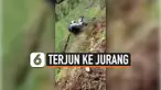 terjun ke jurang