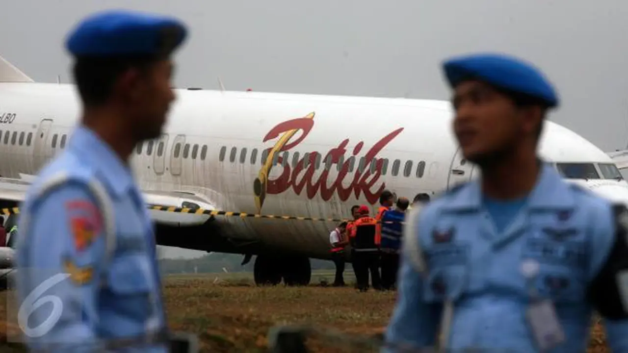 Maskapai Paling Tidak Aman, Batik Air Tabrakan di Halim