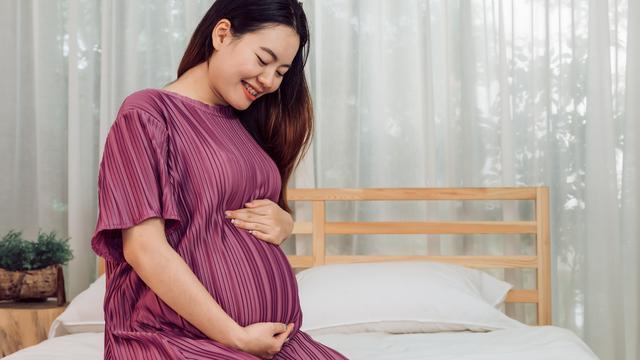 Ilustrasi ibu hamil, kehamilan