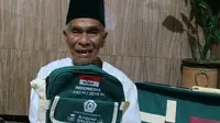 Haki, 92 tahun, calon jemaah haji tertua dari Kota Malang pada musim haji 2019 ini (Liputan6.com/Zainul Arifin)