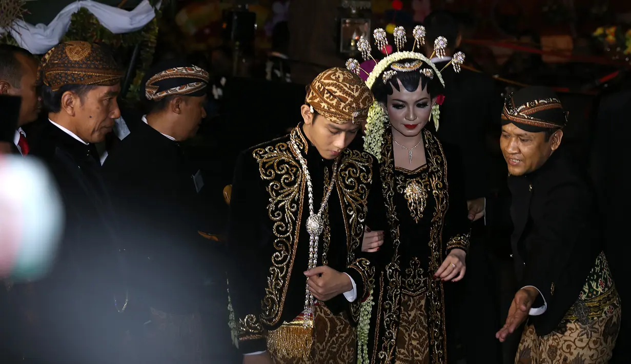 Foto Resepsi Gibran dan Selvi (Galih W. Satria/bintang.com)