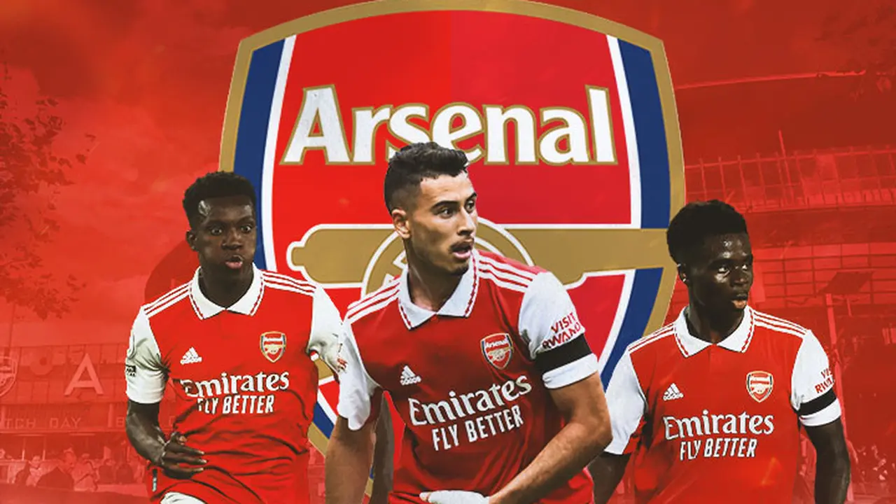 Arsenal - Eddie Nketiah, Gabriel Martinelli, Bukayo Saka