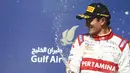 Ekspresi kegembiraan Rio Haryanto. (photo by gp2series)