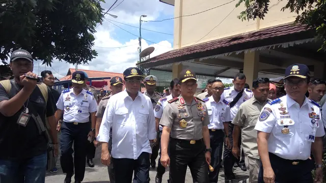 Menhub dan Kapolri di Yogyakarta