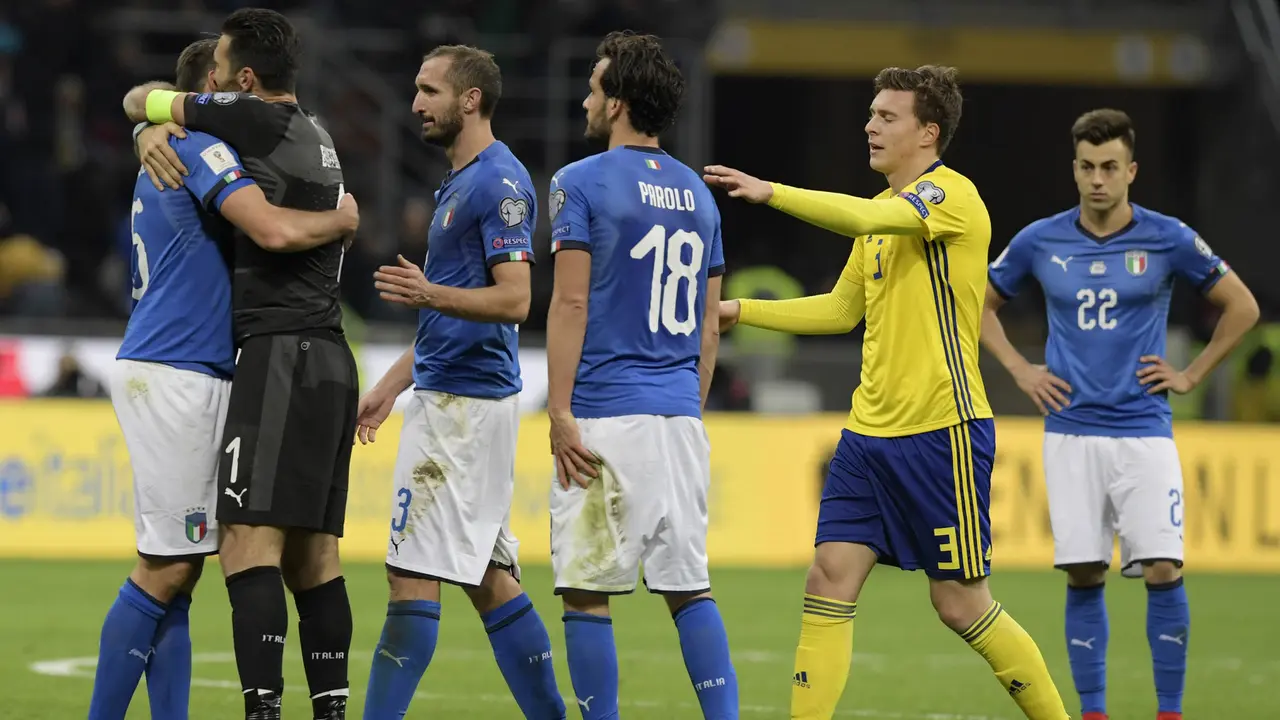 Italia, Swedia, Piala Dunia 2018