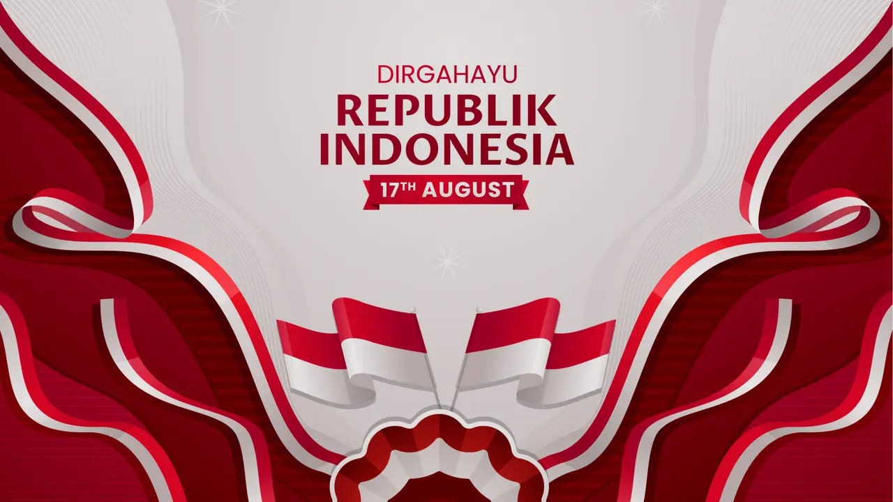 Ilustrasi HUT RI, Kemerdekaan Indonesia, Dirgahayu RI