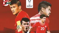 Piala Asia 2023 - Le Cong Vinh dan Bambang Pamungkas (Bola.com/Decika Fatmawaty)