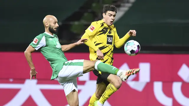 Foto Liga Jerman: Tundukkan Bremen 2-1, Dortmund Naik ke Posisi 4 Klasemen Bundesliga