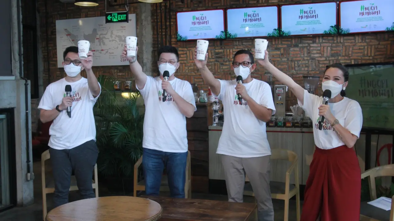 Kampanye #NgopiMembumi Diluncurkan, Ketiga Perusahaan Lokal ini Bersinergi Jalani Sustainable Living Seiring dengan Tren Kopi yang Meninggi