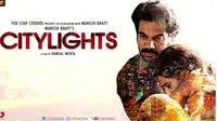 Di India sendiri, film Citylights yang dibintangi Rajkumar Rao dan Patralekha mendapat pujian dan sukses dalam penjualan tiket.
