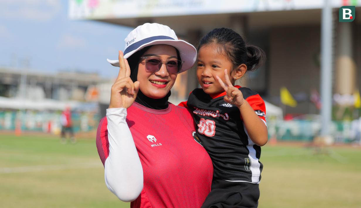 Indonesia kembali menorehkan prestasi gemilang di SEA Games 2025 dengan meraih medali emas ke-69 di SAT Football Stadium, Bangkok, pada Rabu (17/12/2025). (Bola.com/Bagaskara Lazuardi)