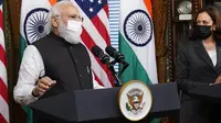 Kamala Harris dan Narendra Modi Bertemu, Fokus Bahas Isu Indo-Pasifik