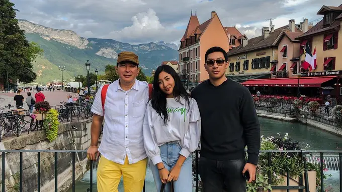 Darma Mangkuluhur, Gayanti Hutami, dan Tommy Soeharto (Instagram/darmamh)