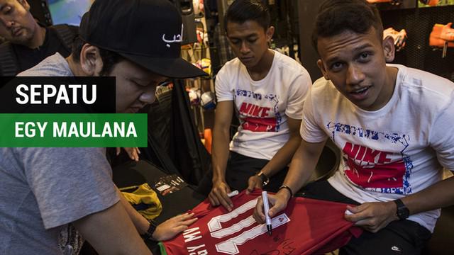 Berita video tentang 3 hal spesial dari sepatu yang dipakai bintang muda Timnas Indonesia U-23, Egy Maulana Vikri.