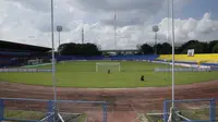 Stadion Bumi Sriwijaya, Palembang, akan menjadi saksi digelarnya AFF U-16 Girls Championship 2018. Turnament tersebut diadakan mulai 2 Mei 2018. (Bola.com/Vascal Hadi)