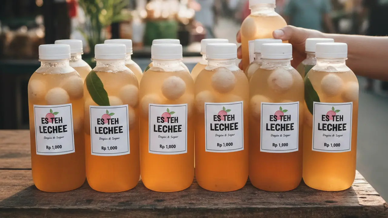 Lychee tea