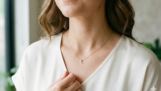 Kalung Inisial dan Nama