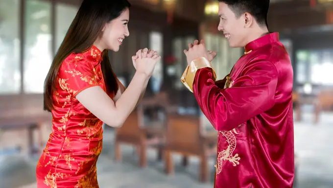 ilustrasi ucapan imlek/ Creativa Images/shutterstock