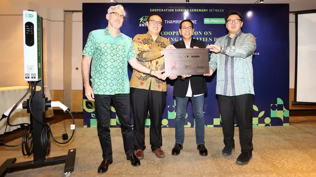 Kawasan Perkantoran Dukung Transportasi Bersih dengan Kembangkan Stasiun Pengisian Kendaraan Listrik