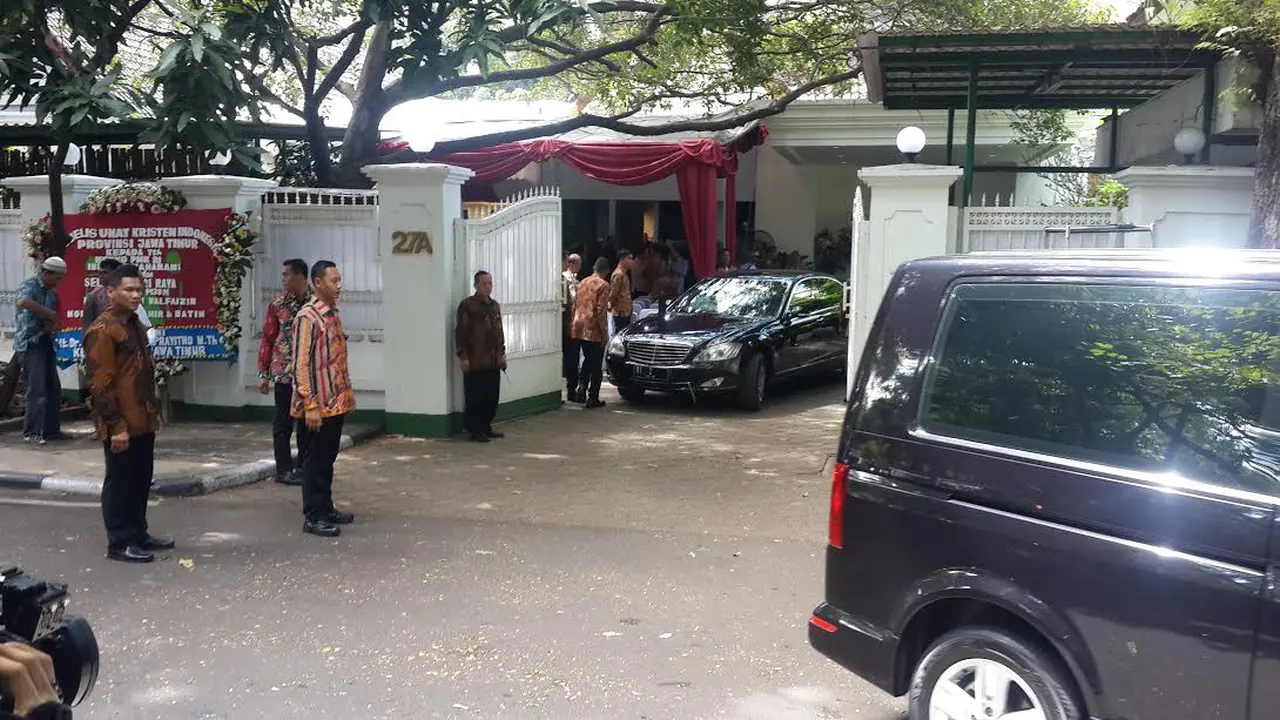 Silaturahmi ke rumah Megawati