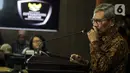 Juru bicara pemerintah untuk penanganan virus corona, Achmad Yurianto memberikan keterangan di Kantor Staf Presiden, Komplek Istana Negara, Jakarta, Kamis (5/3/2020). Keterangan terkait isu virus corona serta mengantisipasi informasi hoaks tentang virus tersebut. (Liputan6.com/Faizal Fanani)