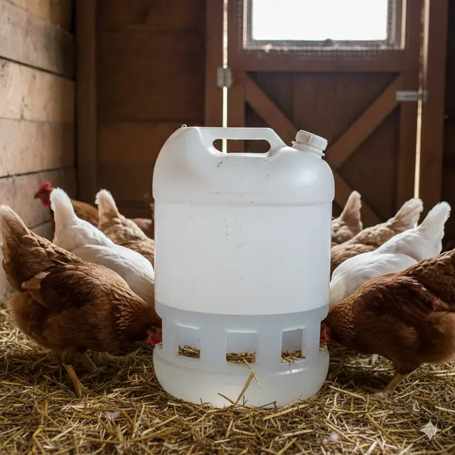 Desain Tempat Minum Ayam