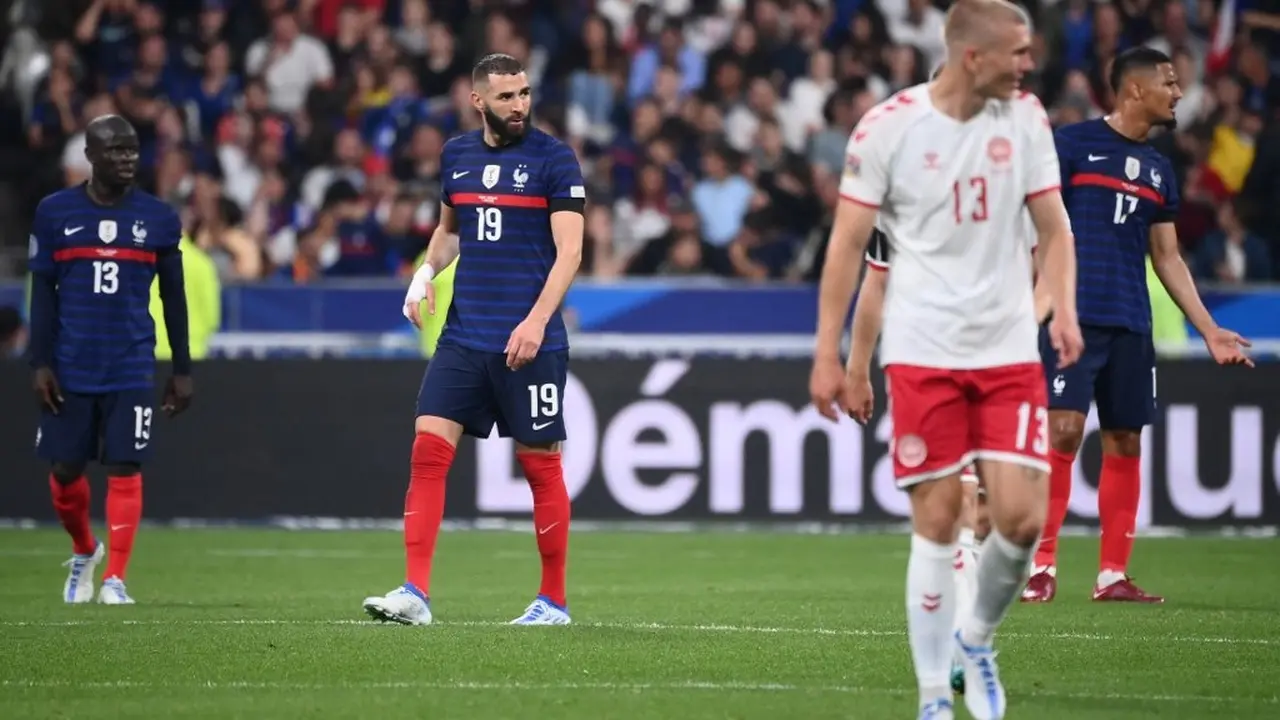 Timnas Prancis Vs Timnas Denmark