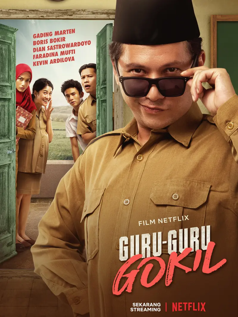 Poster film Guru-guru Gokil. (Foto: Dok. BASE Entertainment)