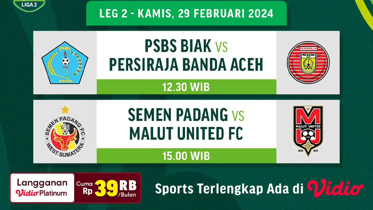 Pegadaian Liga 2 Semifinal Leg 2