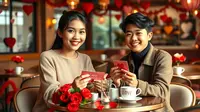 kata kata ucapan hari valentine day ©Ilustrasi dibuat AI