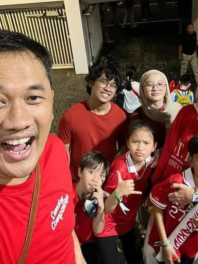 Artis Nonton Langsung Pertandingan Indonesia VS Argentina di GBK, Ada Kaesang sampai Rafatar
