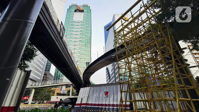 Pembangunan JPO Berintegrasi Jalur Sepeda