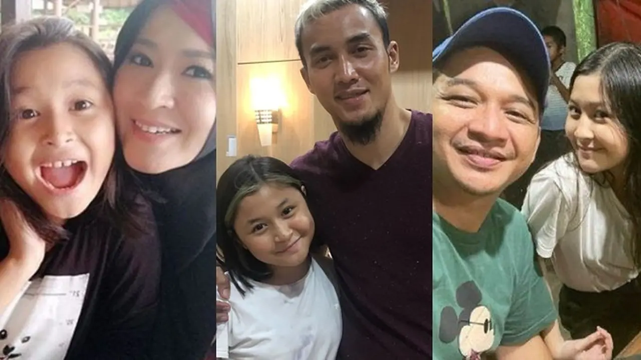 7 Transformasi Nasha Anaya Anak Ketiga Okie Agustina dari Kecil Hingga Beranjak Dewasa