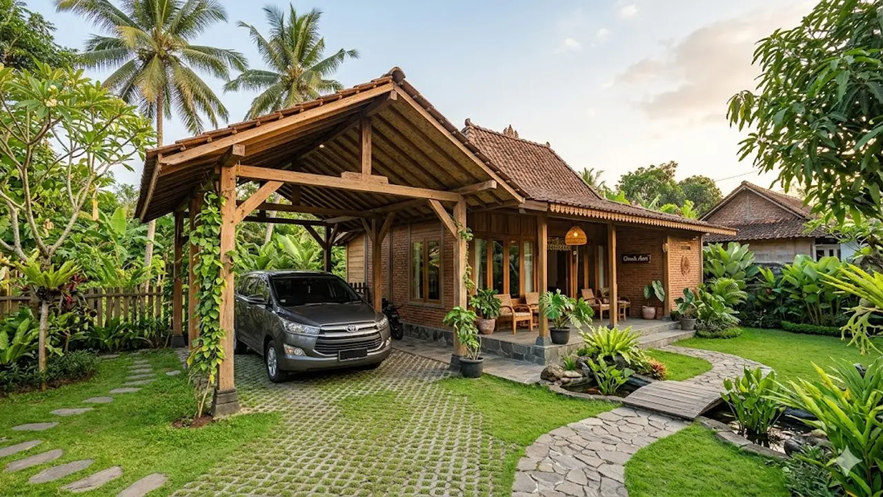 Inspirasi Desain Carport yang Cocok untuk Rumah Kampung