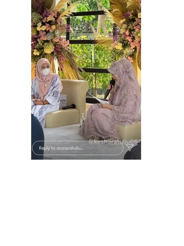 8 Potret Kesha Ratuliu saat Gelar Pengajian Jelang Pernikahan, Penuh Haru