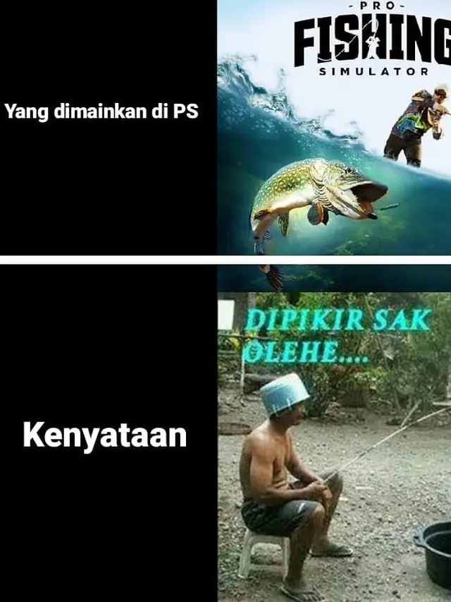 7 Meme Ekspektasi Vs Realita Main Game dengan Aslinya Ini Sering Terjadi