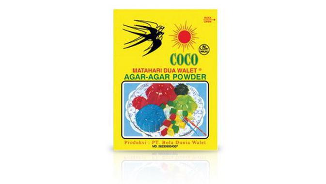 Agar Agar Coco Matahari Dua Walet Produk Agar Agar Dari Agar Swallow Lifestyle Fimela Com