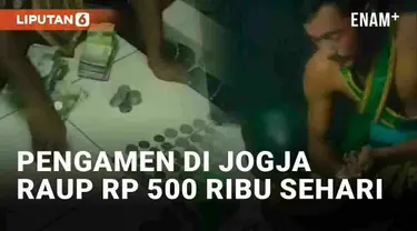 Media sosial dihebohkan dengan penertiban pengamen di Kota Yogyakarta oleh Satpol PP. Bukan karena aksi dramatis, melainkan pendapatan yang bikin geleng-geleng kepala. Saat ditangkap, ternyata pengamen berpakaian tradisional itu membawa uang Rp 510 r...