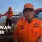 Dua Wisatawan Terjebak Air Pasang