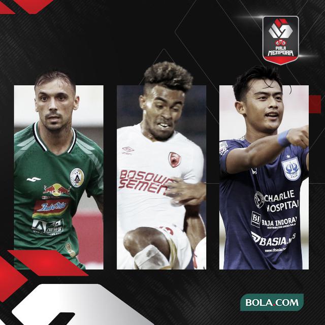Nicolas Velez, Yakob Sayuri dan Pratama Arhan