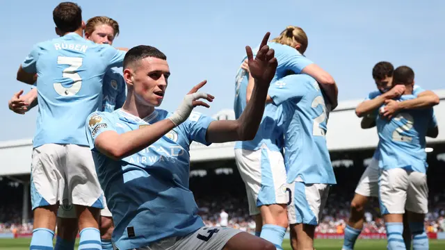 Phil Foden - Fulham Vs Manchester City di Premier League 2023/2024