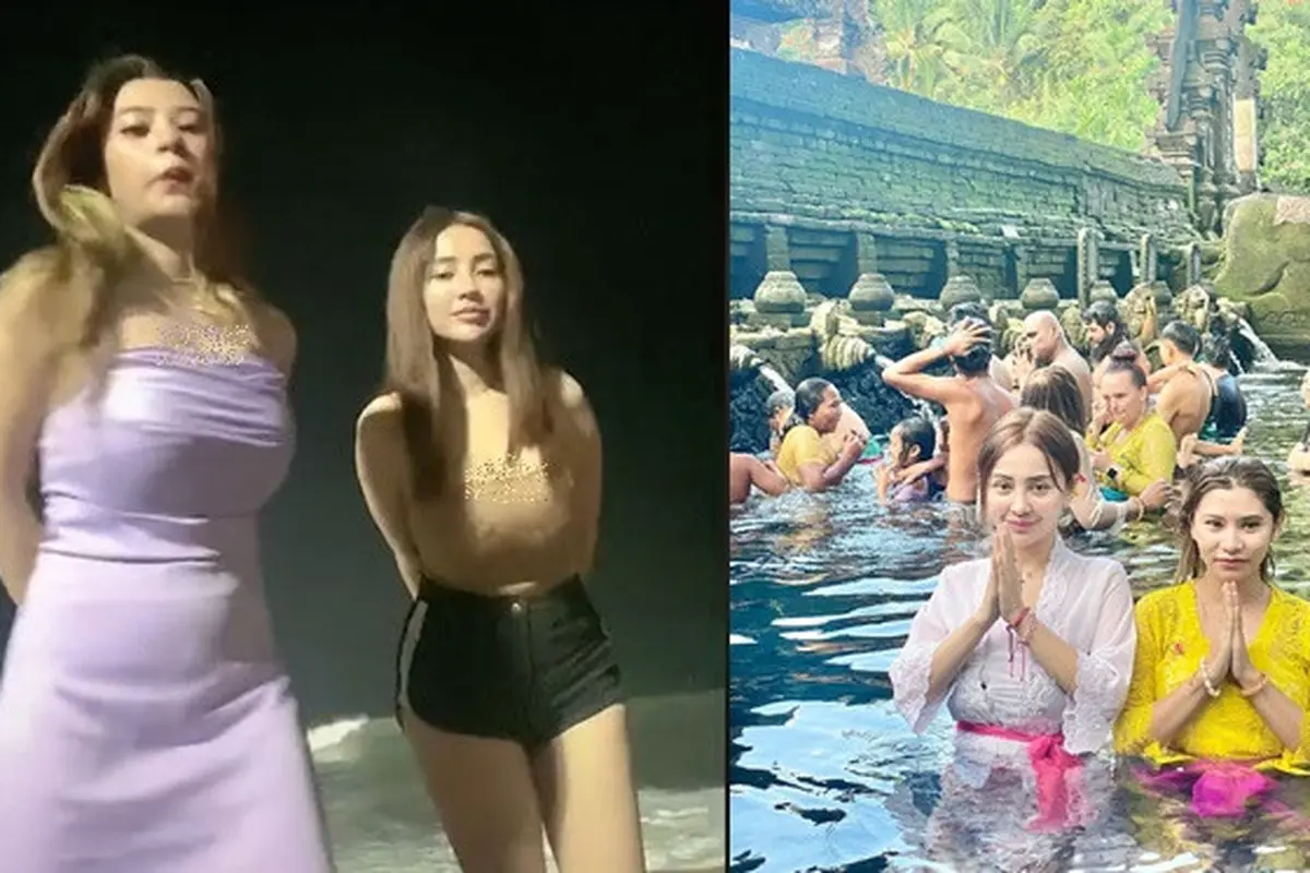 Ditemani Adik, Ini 6 Potret Cupi Cupita dan Depi Putri Liburan di Bali