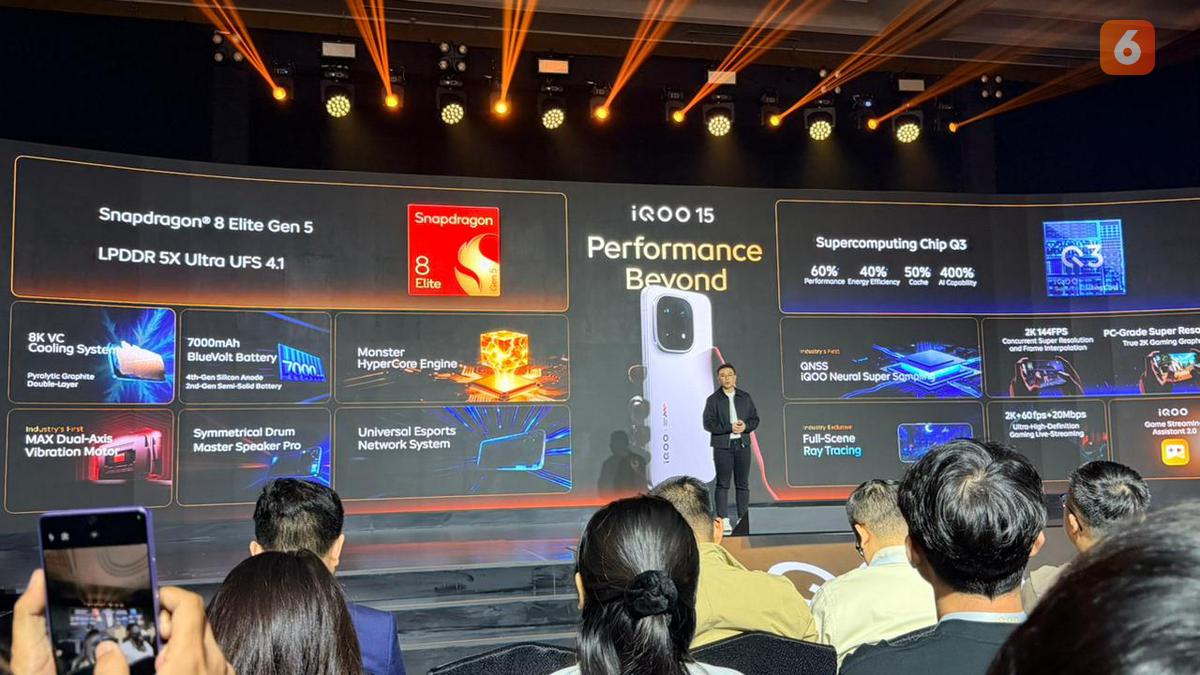 iQOO 15 Resmi Dijual di Indonesia, Ini Harga dan Spesifikasi Lengkapnya