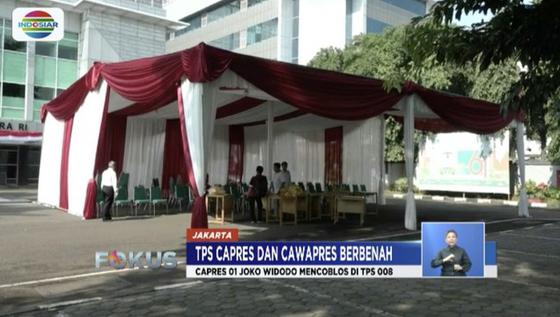 Ini TPS Tempat Jokowi dan Sandiaga Akan Mencoblos